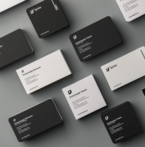 Дизайн визитки